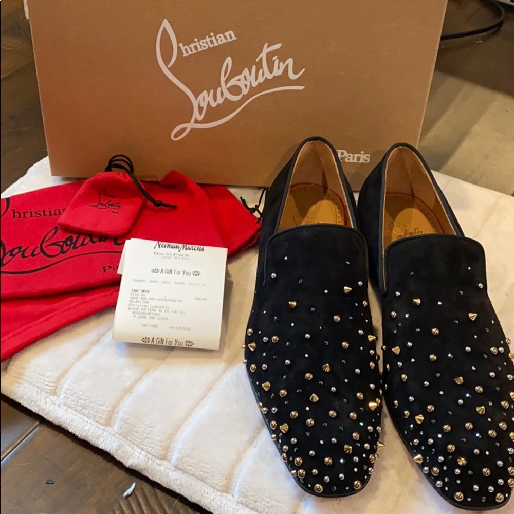 Never Worn Christian Louboutin Milkylion Loafers